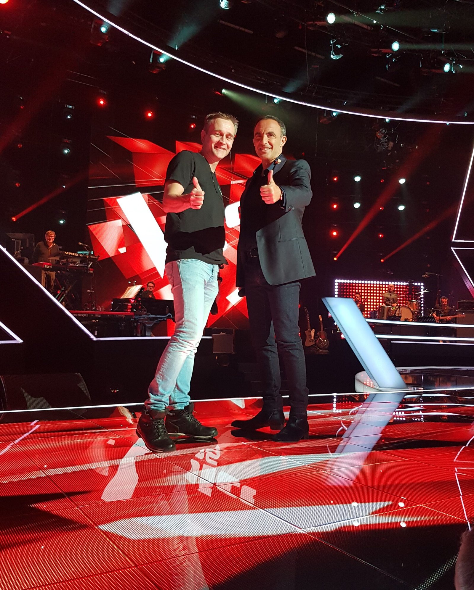 Chauffeur de Salle The Voice TF1 avec Nikos Aliagas