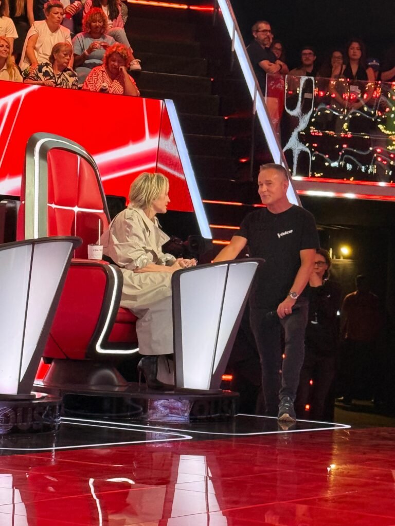 Chauffeur de Salle The Voice avec Patricia Kaas
