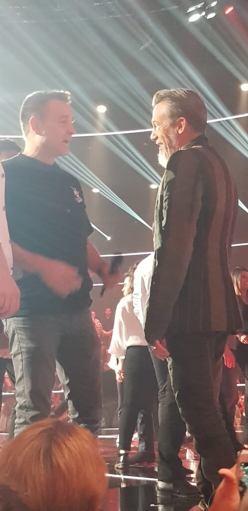 Chauffeur de Salle The Voice avec le Patron