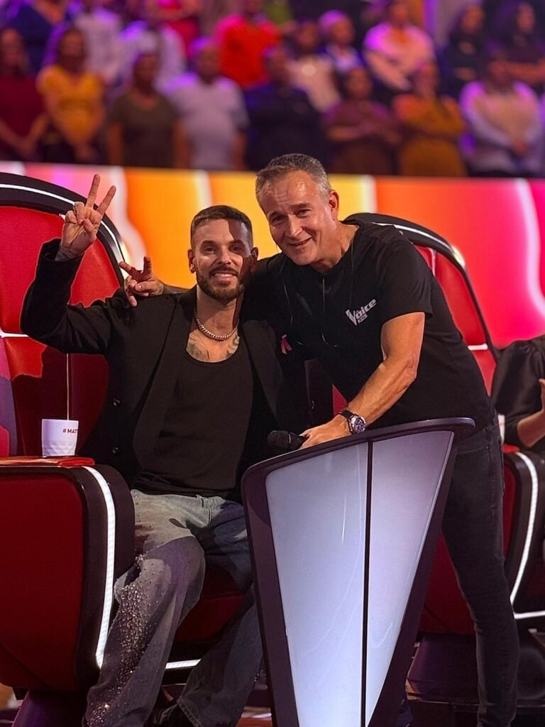 Chauffeur de Salle The Voice Kid's avec Matt Pokora